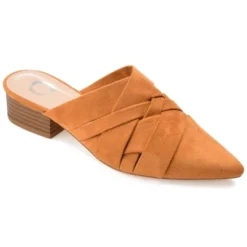 Journee Collection Womens Kalida Slip On Pointed Toe Mules Flats -Minnetonka Shoes Shop GUEST 008c6954 6b14 4591 89c5 1cb783967191