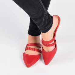 Journee Collection Womens Olivea Tru Comfort Foam Slip On Almond Toe Mules Flats -Minnetonka Shoes Shop GUEST 024ec64b 35b1 484d b6e0 f7bc67d78dd8