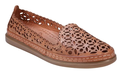 Cools 21 Tumi Perforated Memory Foam Leather Flats 6 Cools 21 Tumi Perforated Memory Foam Leather Flats - Image 6