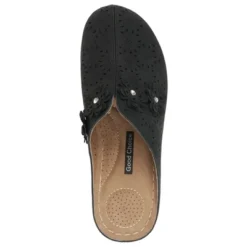 GC Shoes Krista Perforated Flower Slide Wedge Mule -Minnetonka Shoes Shop GUEST 030ac534 89e8 40b7 8f0d 7e49b97e63cf