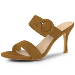 Allegra K Women's Opened Toe Buckle Stiletto Heels Slide Sandals 17 Allegra K Women's Opened Toe Buckle Stiletto Heels Slide Sandals -Minnetonka Shoes Shop GUEST 034d228b 63d3 404c b616 eb86e065cf31