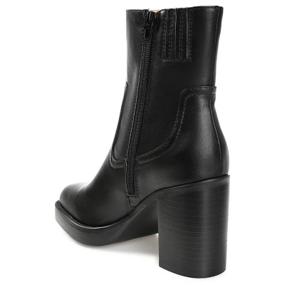 Journee Collection Womens Brittany Tru Comfort Foam Inside Zip Platform Booties 6 Journee Collection Womens Brittany Tru Comfort Foam Inside Zip Platform Booties - Image 6