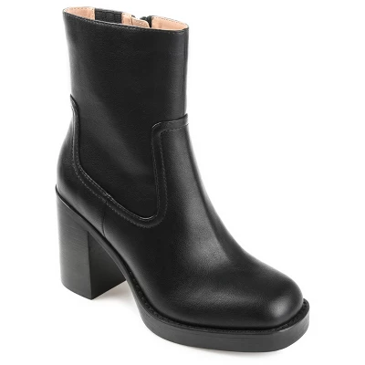 Journee Collection Womens Brittany Tru Comfort Foam Inside Zip Platform Booties 9 Journee Collection Womens Brittany Tru Comfort Foam Inside Zip Platform Booties - Image 9