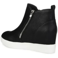 Journee Collection Womens Pennelope Round Toe Double Zip Wedge Sneakers 19 Journee Collection Womens Pennelope Round Toe Double Zip Wedge Sneakers -Minnetonka Shoes Shop GUEST 060f3c9d 023d 4492 917b 36bb9bbc6f3f