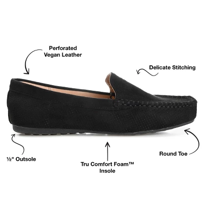 Journee Collection Womens Halsey Comfort Insole Slip On Round Toe Loafer Flats 7 Journee Collection Womens Halsey Comfort Insole Slip On Round Toe Loafer Flats - Image 7