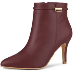 Allegra K Women's Stiletto Heels Pointed Toe Side Zip Ankle Boots 19 Allegra K Women's Stiletto Heels Pointed Toe Side Zip Ankle Boots -Minnetonka Shoes Shop GUEST 07c709c4 3fdc 4339 9ab2 87adab6a55fe