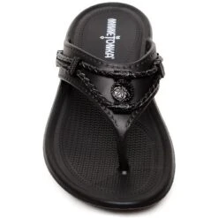 Minnetonka Women's EVA Silverthorne Prism Thong Sandals