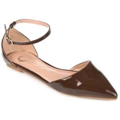 Journee Collection Womens Reba Buckle Pointed Toe Ballet Flats -Minnetonka Shoes Shop GUEST 0b470d86 a598 4560 bddf 47f7965b0a20