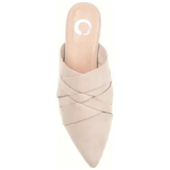 Journee Collection Womens Kalida Slip On Pointed Toe Mules Flats -Minnetonka Shoes Shop GUEST 0cc2ec78 b89a 432c bc50 be6a3b67f34b