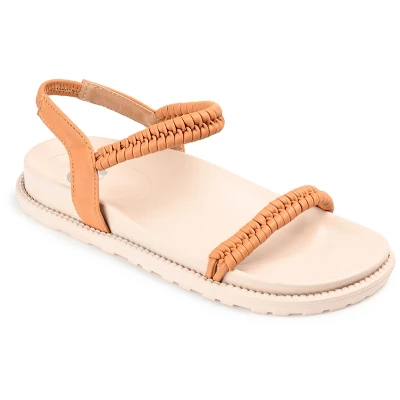 Journee Collection Womens Josee Multi Strap Flat Sandals 12 Journee Collection Womens Josee Multi Strap Flat Sandals - Image 12
