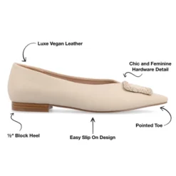 Journee Collection Women's Tru Comfort Foam™ Elowen Flats -Minnetonka Shoes Shop GUEST 0dd722cc 7c87 4238 87cb 4970b3a51beb