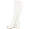 Journee Collection Womens Tavia Tru Comfort Foam Block Heel Knee High Boots