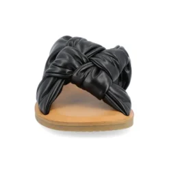 Journee Collection Womens Kianna Tru Comfort Foam Slide Puffy Flat Sandal -Minnetonka Shoes Shop GUEST 0f7b3f99 9835 486d aeac 4058b62147a2