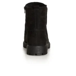 Women's WIDE FIT Jackie Lace Up Ankle Boot - Black | CLOUDWALKERS