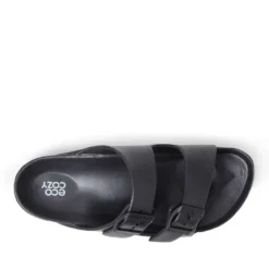 Dearfoams EcoCozy Women's Sustainable Double Buckle Sandal -Minnetonka Shoes Shop GUEST 1231f2c2 82e0 4f2f b6c0 2b7fbbf027ff