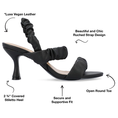 Journee Collection Womens Amaree Sling Back Stiletto Pumps 7 Journee Collection Womens Amaree Sling Back Stiletto Pumps - Image 7
