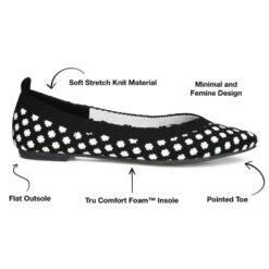 Journee Collection Womens Tayleen Tru Comfort Foam Slip On Pointed Toe Ballet Flats -Minnetonka Shoes Shop GUEST 1366148e d6bd 4187 82c8 864bc23c5531