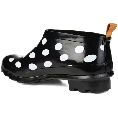 Journee Collection Womens Rainer Block Heel Rain Boots 6 Journee Collection Womens Rainer Block Heel Rain Boots - Image 6