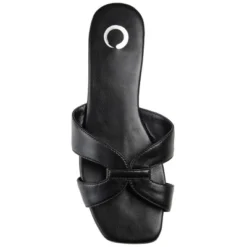 Journee Collection Womens Taleesa Slide Flat Sandals -Minnetonka Shoes Shop GUEST 1452a8e0 fe2f 4ab3 8f3c 411bc46efe2e