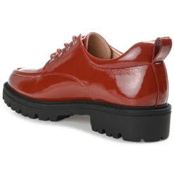 Journee Collection Womens Zina Oxford Almond Toe Lace-up Flats -Minnetonka Shoes Shop GUEST 1547a445 b5e3 44a1 8519 028780194a6a