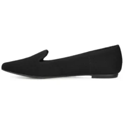 Journee Collection Womens Vickie Tru Comfort Foam Slip On Pointed Toe Loafer Flats