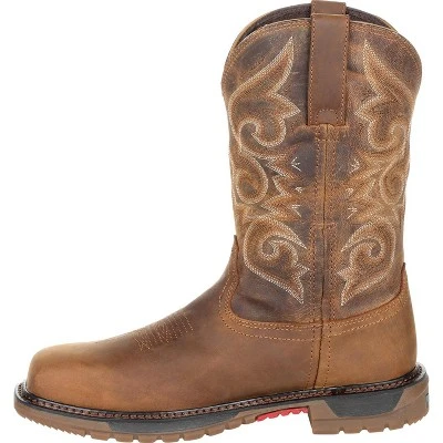Rocky Boots Rocky Original Ride FLX Women's Brown Composite Toe Waterproof Western Boot 4 Rocky Boots Rocky Original Ride FLX Women's Brown Composite Toe Waterproof Western Boot - Image 4