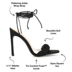 Journee Collection Womens Edelie Tru Comfort Foam Open Toe High Stiletto Pumps -Minnetonka Shoes Shop GUEST 1753406a 4373 4db1 b0de 80a8325eba95