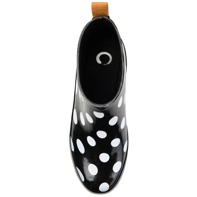 Journee Collection Womens Rainer Block Heel Rain Boots 3 Journee Collection Womens Rainer Block Heel Rain Boots - Image 3