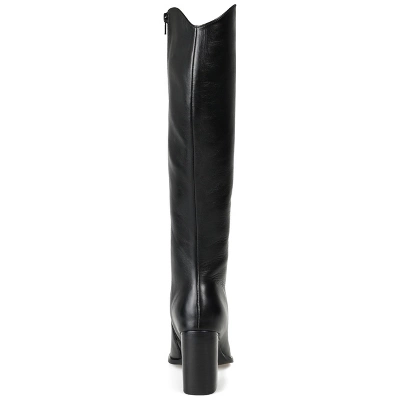Journee Signature Womens Genuine Leather Laila Wide Calf Almond Toe Inside Zip Knee High Boots 2 Journee Signature Womens Genuine Leather Laila Wide Calf Almond Toe Inside Zip Knee High Boots - Image 2