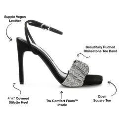 Journee Collection Womens Arlette Tru Comfort Foam Open Toe High Stiletto Pumps -Minnetonka Shoes Shop GUEST 1cd63640 df82 440d 8107 a570ba559cfc