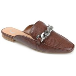 Journee Collection Womens Hazina Tru Comfort Foam Slip On Square Toe Mules Flats -Minnetonka Shoes Shop GUEST 1da4b7e0 8543 4a85 bb03 0c1cfc0f9f6c
