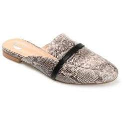 Journee Collection Womens Reneye Slip On Almond Toe Mules Flats -Minnetonka Shoes Shop GUEST 1f978ab9 b35a 48cc 869a 90dc997f5b45