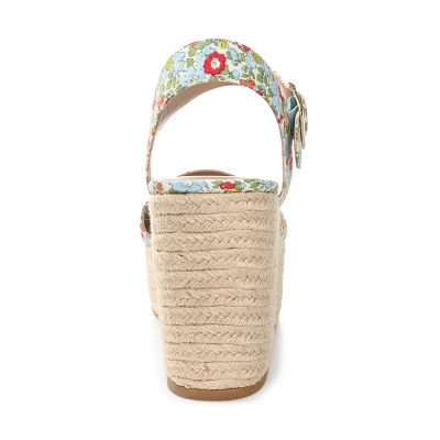 Journee Collection Womens Pearrl Tru Comfort Foam Wedge Heel Espadrille Sandals 2 Journee Collection Womens Pearrl Tru Comfort Foam Wedge Heel Espadrille Sandals - Image 2