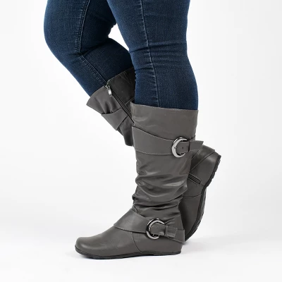 Journee Collection Extra Wide Calf Women's Paris Boot 7 Journee Collection Extra Wide Calf Women's Paris Boot - Image 7