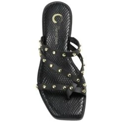 Journee Collection Womens Fanny Tru Comfort Foam Slide Low Block Heel Sandals -Minnetonka Shoes Shop GUEST 22546fb9 a6ed 44a6 ba79 adc7a2b68847