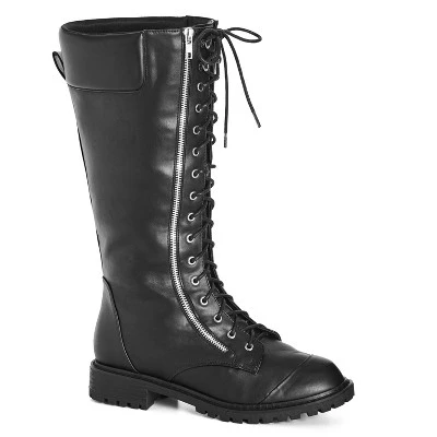 Women's WIDE FIT Rochelle Knee Boot - Black | CITY CHIC 5 Women's WIDE FIT Rochelle Knee Boot - Black | CITY CHIC - Image 5