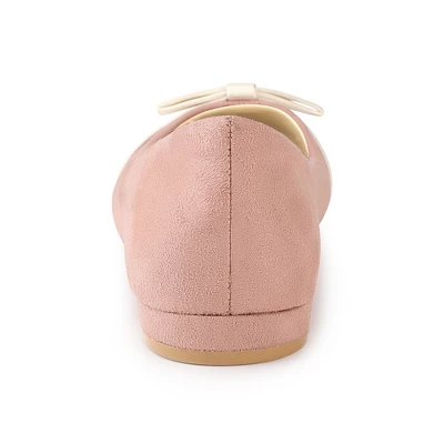 Allegra K Women's Pointed Toe Slip On Ballet Flat Shoes 2 Allegra K Women's Pointed Toe Slip On Ballet Flat Shoes - Image 2