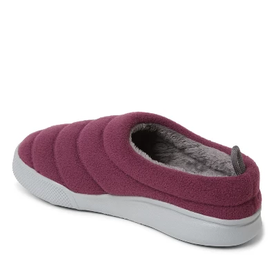 Dearfoams Womens Kendra Sport Lounge Clog Microfleece 2 Dearfoams Womens Kendra Sport Lounge Clog Microfleece - Image 2