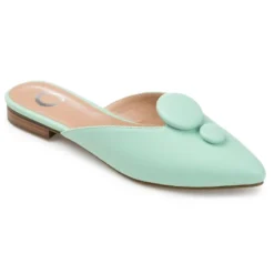 Journee Collection Womens Mallorie Slip On Pointed Toe Mules Flats -Minnetonka Shoes Shop GUEST 283448a2 8526 418a adf2 dc0cb003b3a9
