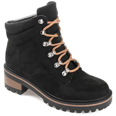 Journee Collection Womens Nyia Tru Comfort Foam Lace Up Stacked Heel Booties 9 Journee Collection Womens Nyia Tru Comfort Foam Lace Up Stacked Heel Booties - Image 9