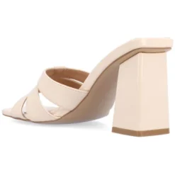 Journee Collection Womens Ellington Inset Covered Block Heel Slip On Sandals -Minnetonka Shoes Shop GUEST 2b66a7c0 42e5 41f4 8fd3 d42127cdb64f