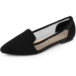 Allegra K Women's Pointed Toe Mesh Slip On Ballet Flats -Minnetonka Shoes Shop GUEST 2d34694a f1eb 4ac6 8ee6 c9e59423ac4c