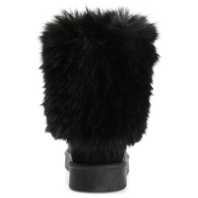 Journee Collection Womens Shanay Round Toe Pull On Winter Boots 2 Journee Collection Womens Shanay Round Toe Pull On Winter Boots - Image 2