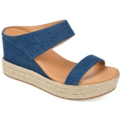 Journee Collection Womens Alissa Tru Comfort Foam Wedge Heel Espadrille Sandals -Minnetonka Shoes Shop GUEST 2e27a701 7542 4e79 9217 14b6ca30fcca