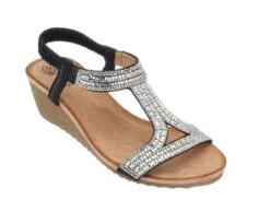 GC Shoes Coretta Embellished Slingback Wedge Sandals -Minnetonka Shoes Shop GUEST 2f443852 affc 4cdf a16a d0bb0bccb727
