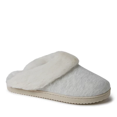 Dearfoams Women's Dahlia Rib Knit Scuff Indoor/Outdoor Slipper 7 Dearfoams Women's Dahlia Rib Knit Scuff Indoor/Outdoor Slipper - Image 7