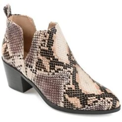 Journee Collection Womens Lola Pull On Stacked Heel Booties -Minnetonka Shoes Shop GUEST 3455a1e7 67ec 41bd 8e7e 6bf98c05c477