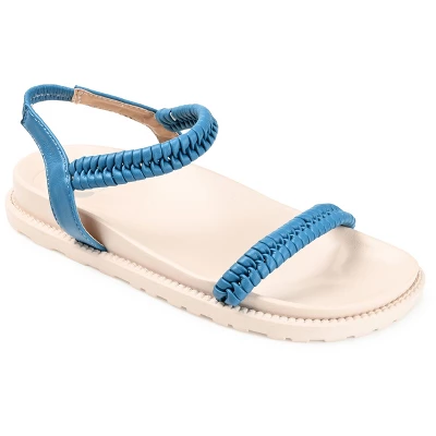 Journee Collection Womens Josee Multi Strap Flat Sandals 10 Journee Collection Womens Josee Multi Strap Flat Sandals - Image 10