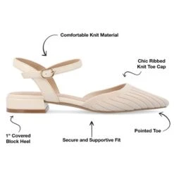 Journee Collection Womens Ansley Mary Jane Pointed Toe Flats -Minnetonka Shoes Shop GUEST 366c191e 0ce8 42cb b5b2 60ea656f02f1
