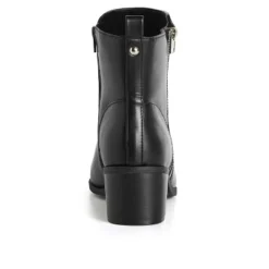 Women's WIDE FIT Brinley Ankle Boot - Black | EVANS